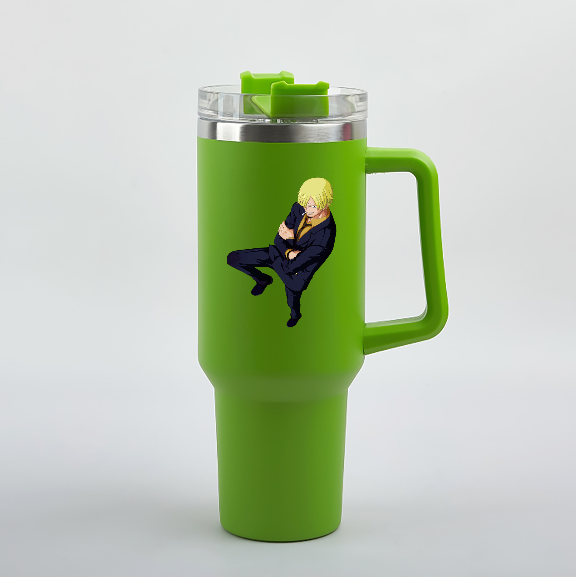 ワンピース サンジ ONE PIECE Sanji 1200mL車用タンブラー（カラープリント）
